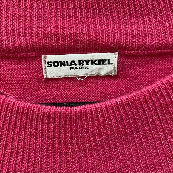 Sonia Rykiel Pink Sweater Dress - Picture 3 of 4